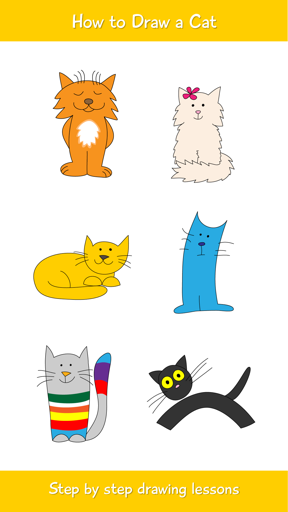 How to Draw a Cat Step by Step