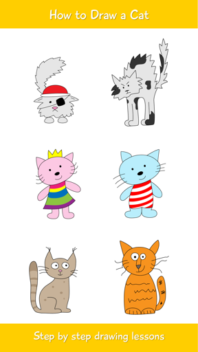 How to Draw a Cat Step by Step