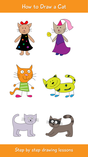 How to Draw a Cat Step by Step